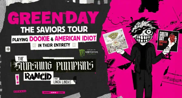 【玩乐】Green Day The Saviors Tour 演唱会
